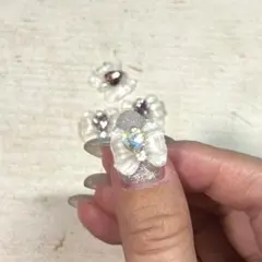 リボンネイルパーツ 5点