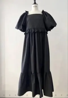 ロージーモンスターシャーロットワンピ　ブラック　M rosymonsterのサムネイル