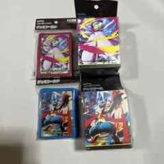 新品 未開封 メガサーナイト メガルカリオ デッキケース デッキシールドセット