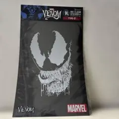 MARVEL VENOM ビッグクリアステッカー TYPE-F