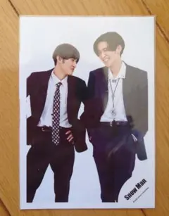 Snow Man 目黒蓮·向井康二写真