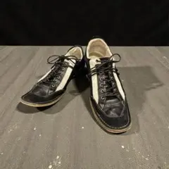 カジュアルスニーカー ブラック ホワイト