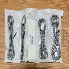 iPhone ライトニングケーブル　1m 2本　2m2本