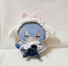 10cm ぬい服 ヘッドドレス うさ耳 にじぱペっと