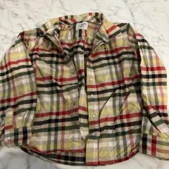 Arnold Palmer チェック柄 長袖シャツ 125 美品