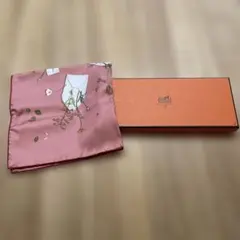 ステラマッカートニー H&M チェリープリント シルクブレンドスカーフ
