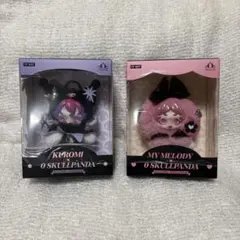 SKULLPANDA マイメロ クロミセット　ぬいぐるみペンダントスカルパンダ