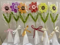 こちらの商品は一時停止中❗️ モールフラワー　枯れない花　ミニブーケ　4点999円