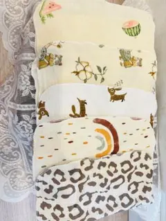 ガーゼハンカチセット　5枚セット