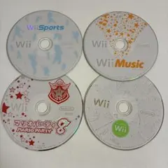 wiiソフト4枚