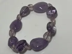 77.アメジスト 、ローズクオーツブレスレット