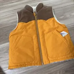 サイズ90㎝ リバーシブルダウンベスト