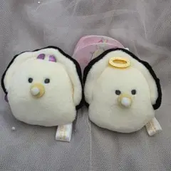 つぶらな瞳のなまがき てんしとこあくま むぎゅぬい ぷちマスコットBC