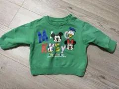 ユニクロ ディズニー トレーナー 80cm ミッキー ミニー ベビー服