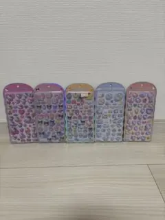 サンリオ コットンパフィシール 5枚