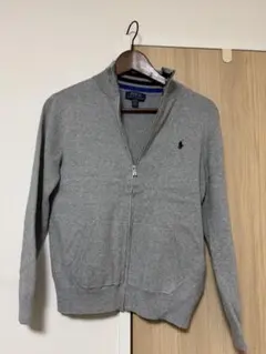 Polo Ralph Lauren グレー ジップアップセーター