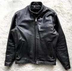 美品 schott 641 レザージャケット　シングルライダース　本革　40 黒