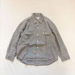 U-boat グレー 長袖シャツ ポケット付き 120cm