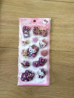 【新品、未開封】ギャルキティ　かしゃかしゃシール　スパンコール