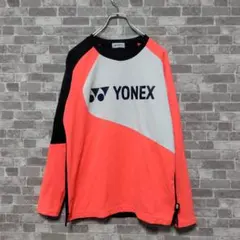 【人気】YONEX　ライトトレーナー　ヒートカプセル　オレンジ　M