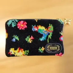 FEILER ハイジ　ポーチ　ブラック