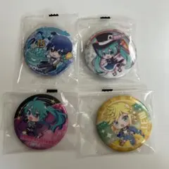 初音ミク　ガチャ　缶バッジ