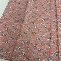 単衣仕立て 小紋 可愛い染め 柔らかい生地 正絹 AK-7138