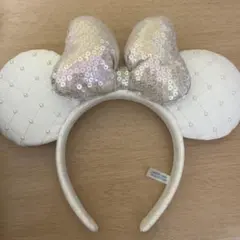 ディズニー ミッキー型カチューシャ スパンコール