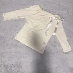 『UNTITLED』アンタイトル(2)七分袖 ニット セーター リボン