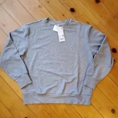 ユニクロ　ソフトニットフリースクルーネックT