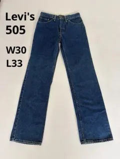 Levi's 505 W30 L33 90s 濃紺 フィリピン