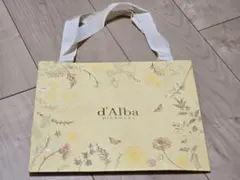 新品 ダルバ d'Alba ショッパー ギフトボックス ショップ袋 紙袋