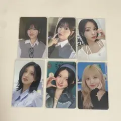 IVE magazine ユジン ガウル リズ トレカ 6枚セット