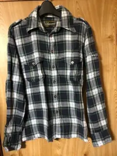 Beams ビームス チェック柄 長袖シャツ メンズM