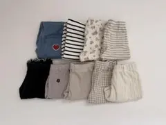 女の子　パンツ　レギンス　80 90 95 センチ　9点　まとめ