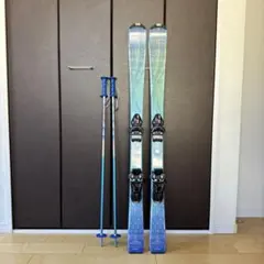 PURE CONSCIOUS スキー板（120㎝）ストックセット（90㎝）