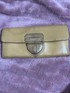 PRADA 長財布 レザー ベージュのサムネイル