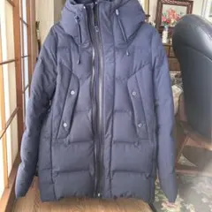 希少モデルデサント水沢ダウン vertical ネイビーサイズM