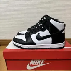 NIKE Dunk High ブラック ホワイト　パンダダンク　　26.5cm