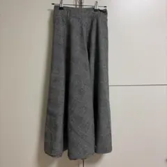 GRLチェック柄 ロングスカート Mサイズ