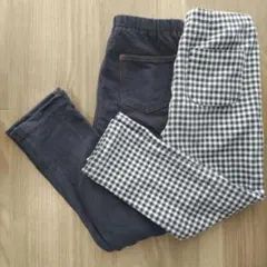 ユニクロ レギンス 110cm 2本セット