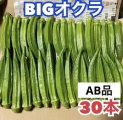 ビックオクラ30本のサムネイル