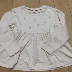 après les cours 花柄刺繍 長袖カットソー 120