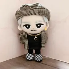ハンドメイド　ぬい服　10cm SnowMan すのチル　グレンチェック　茶色