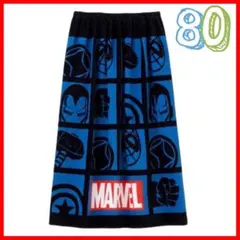 新品　タグ付　80cm スパイダーマン ラップタオル バスタオル　マーベル