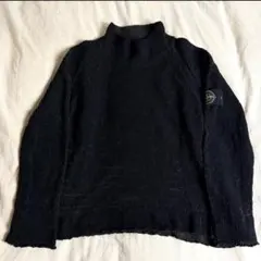 90s-00s STONE ISLAND ブラック ニット セーター 上杉柊平