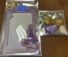 プリンセス　シークレットカードホルダー　チャーム　ラプンツェル　ジャスミン