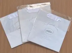 ジェラートピケ リボン付きショップ袋 3枚セット 未開封 美品
