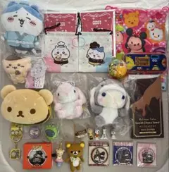 まとめ売り　キャラクターグッズ　ぬいぐるみ マスコット かわいいグッズ ２４点