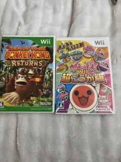 Wiiソフト ドンキーコング リターンズ & 太鼓の達人